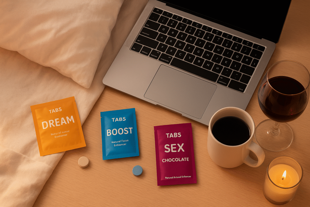 How to Use Tabs.co’s Products for Better Sleep, Focus, and Romantic Nights