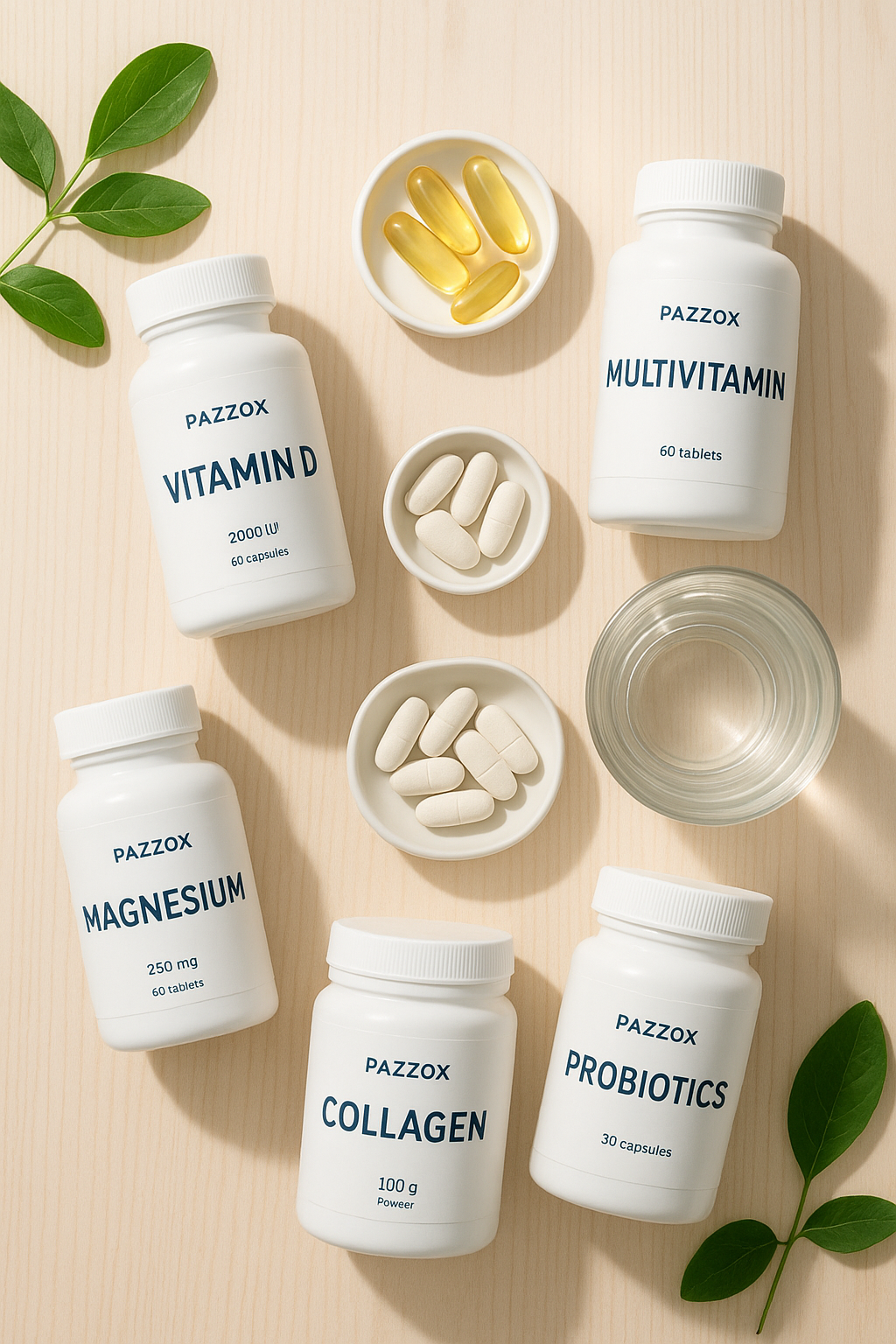 Top 10 Must-Have Vitamines & Supplementen bij Pazzox