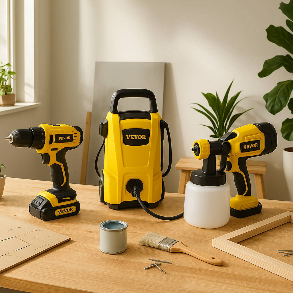 VEVOR Home Improvement Hacks: How to Upgrade Your Space Without Breaking the Bank