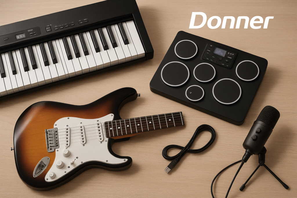Best Donner Gear for Beginners: Affordable Instruments That Sound Great (2025 Guide)