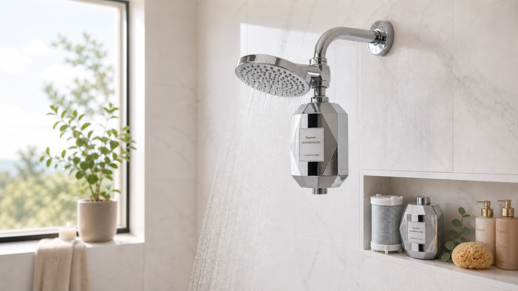 Best Shower Filter for Sensitive Skin Featuring Filterbaby