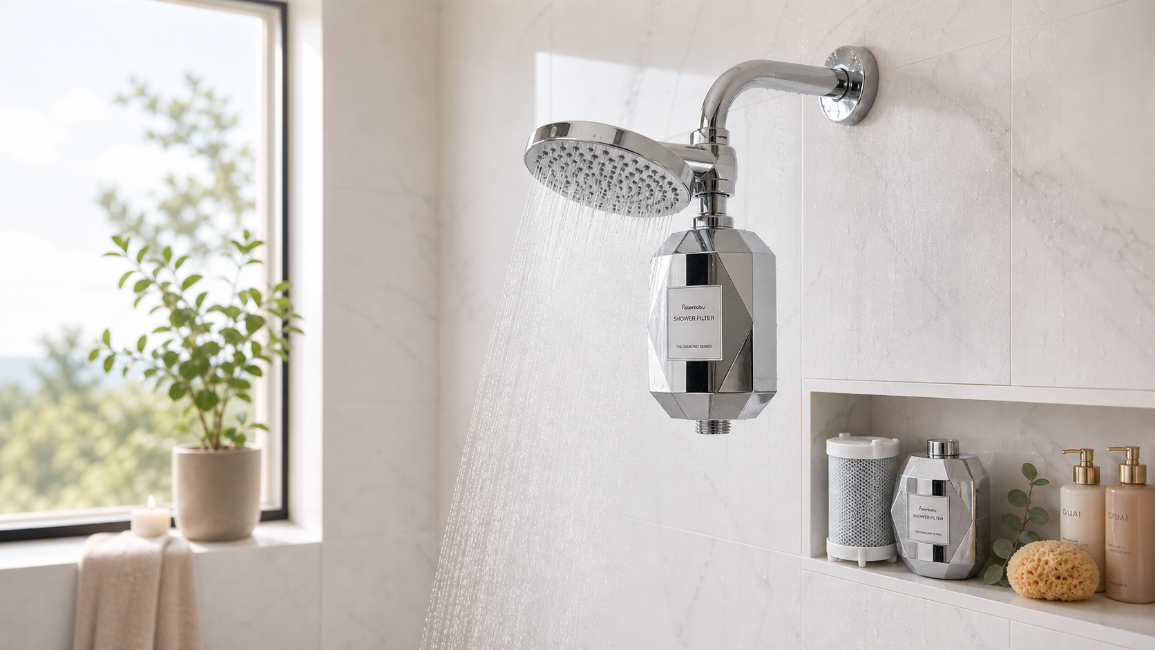 Best Shower Filter for Sensitive Skin Featuring Filterbaby