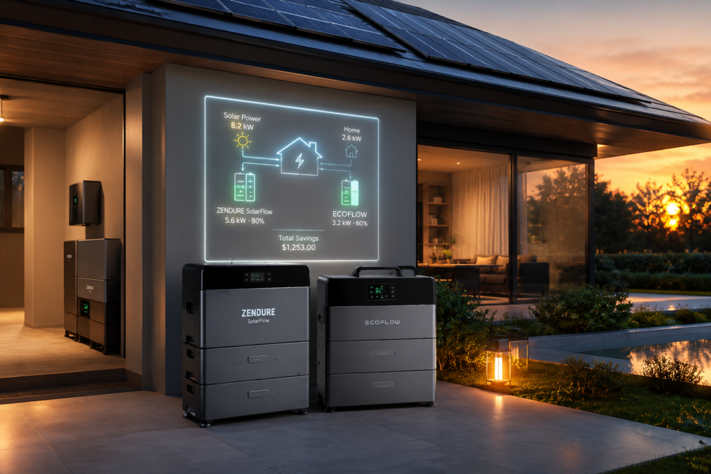 Zendure SolarFlow vs EcoFlow : Quel système de batterie solaire est le meilleur ? (Guide Comparatif 2026)