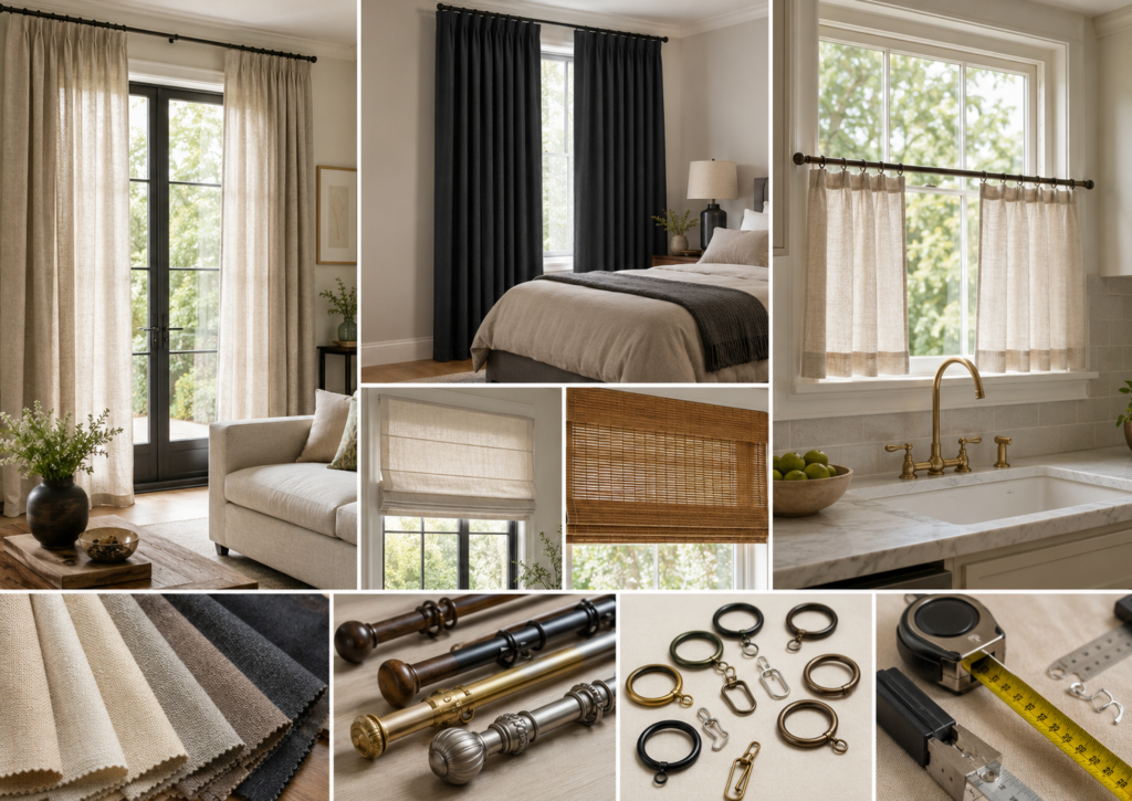 How to Choose Custom Curtains from TWOPAGES for Every Room